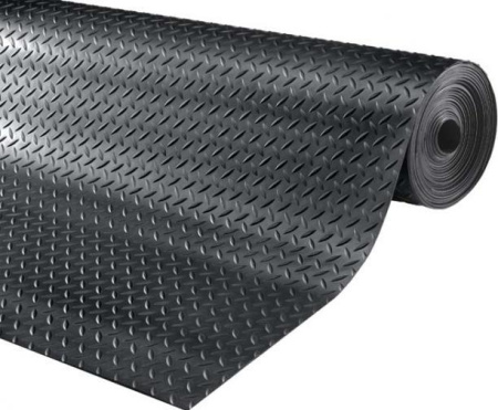 AM-07 Резиновое рулонное покрытие ComeForte «Елочка» 1,2*10м Diamond Rubber